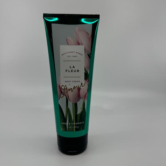 NEW Bath and Body Works LA FLEUR Amour Body Cream 8 oz retired scent - Picture 4 of 4